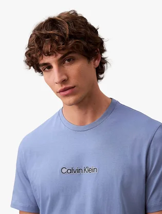 Футболка чоловіча Calvin Klein Standard Logo Classic Blue 4RB843G420