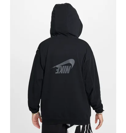 Толстовка детская Nike Nsw Df Flc Ovrszd Hdy Dnce Black FZ5549-010