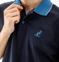 Поло мужское AUSTRALIAN Lines Polo Pique El R-Fit Blue LSUPO0010-200