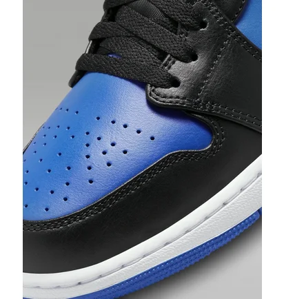 Кросівки чоловічі Air Jordan 1 Mid Shoes Black/Blue DQ8426-042
