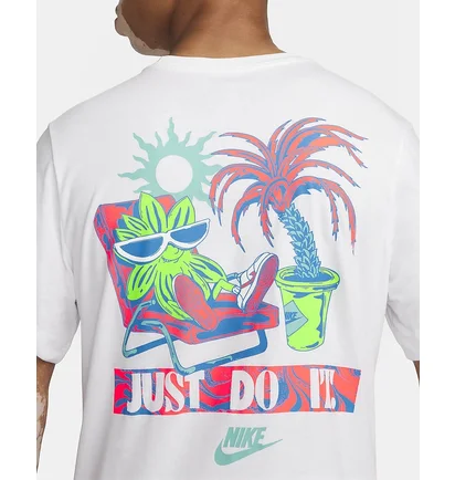Футболка унісекс Nike T-Shirt Sportswear White FQ3748-100