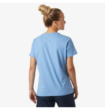 Футболка женская Helly Hansen Logo T-Shirt Light Blue 34112-627