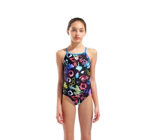 Купальник дитячий Arena Graffiti Swimsuit Light Drop B Multi 010289-580