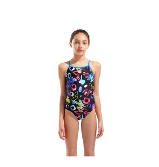 Купальник детский Arena Graffiti Swimsuit Light Drop B Multi 010289-580