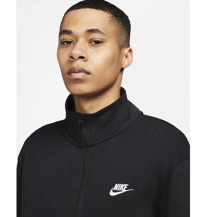 Світшот чоловічий Nike Sportswear Club Half Zip Sweatshirt Black Dd4732-011