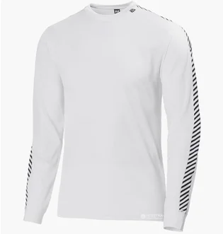 Термобілизна чоловіча Helly Hansen Lifa Stripe Crew White 48800-001
