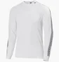 Термобелье мужское Helly Hansen Lifa Stripe Crew White 48800-001