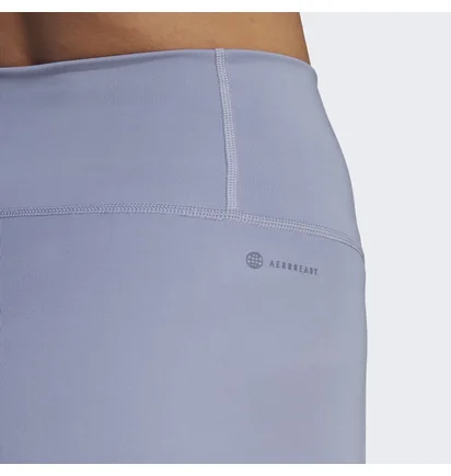 Леггинсы женские Adidas Optime Stash Pocket High-Waisted 7/8 Leggings Violet Hr5442