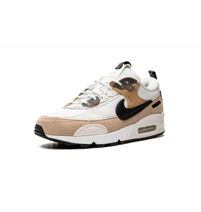 Кроссовки женские Nike Wmns Air Max 90 Futura White/Brown DM9922-002