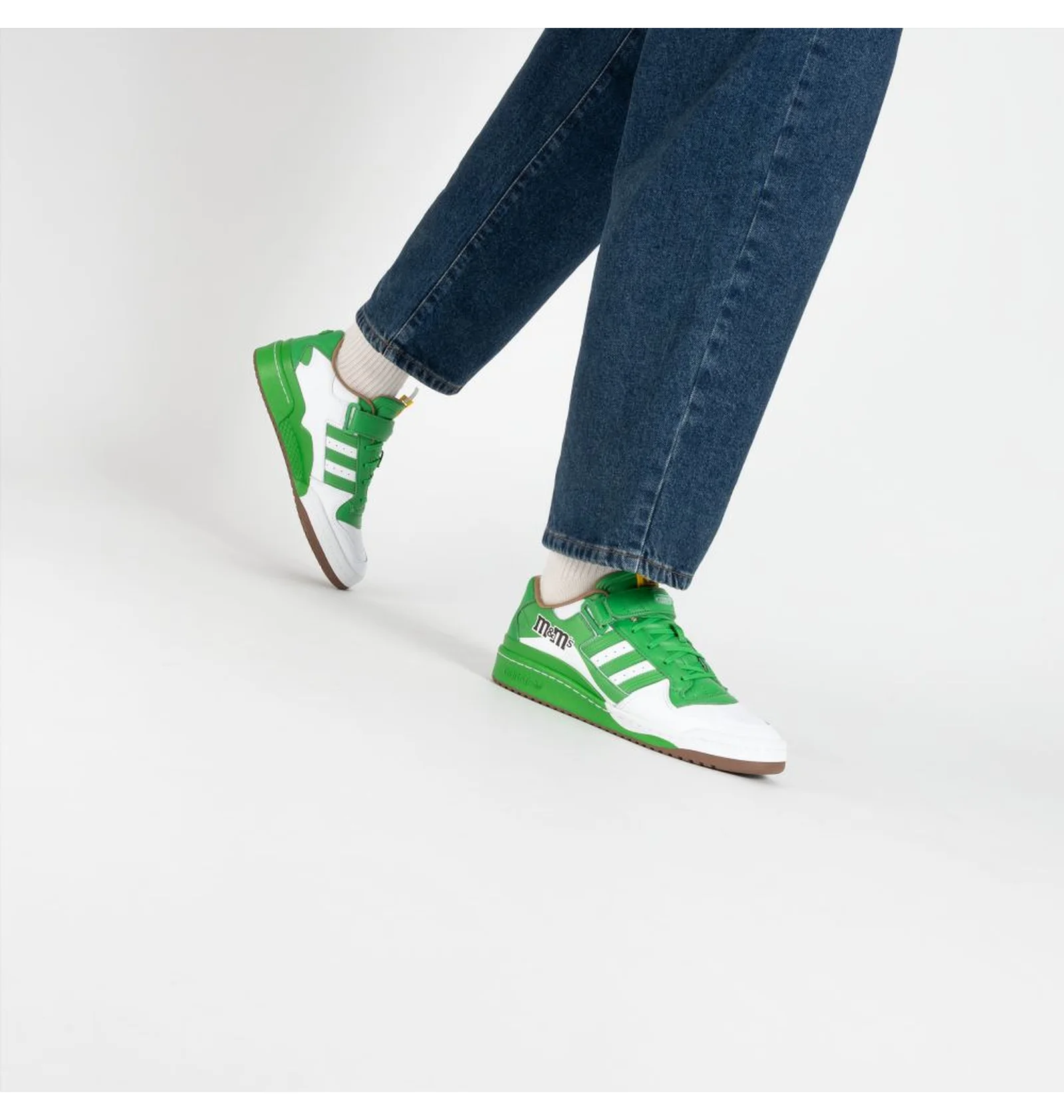 ᐉ Кросівки чоловічі Adidas Forum Low 84 M&Ms Crew White/Green