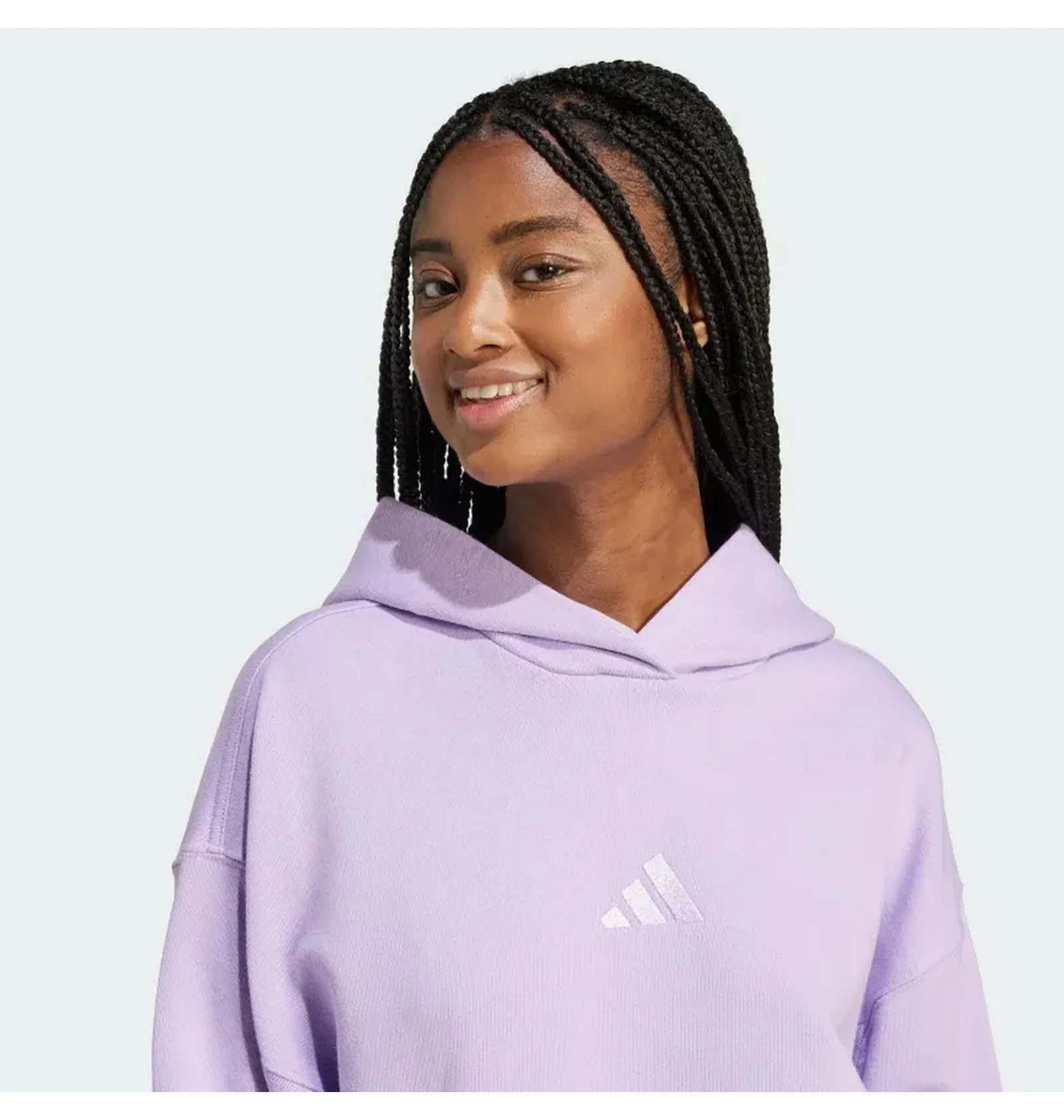 ᐉ Худи женское Adidas All Szn French Terry Loose Violet JV7346