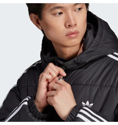 Парка мужская Adidas Adicolor Long Jacket Black HZ0684