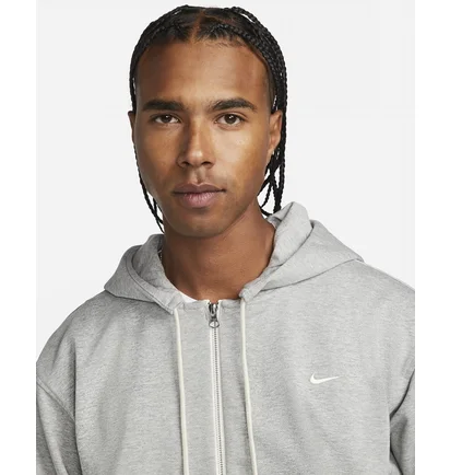 Толстовка мужская Nike Standard Issue MenS Dri-Fit Full-Zip Basketball Hoodie White DQ5816-063