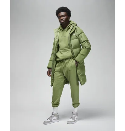 Худі чоловіче Air Jordan Wordmark Fleece Hoodie Green FJ1966-340