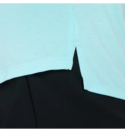 Футболка женская Nike W One Luxe Dri-Fit Ss Std Top Light Blue DD0618-442