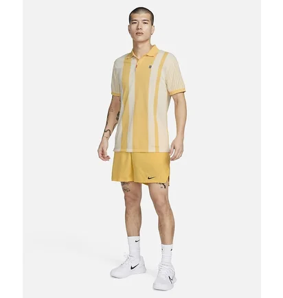 Поло чоловіче Nike Polo Dri-Fit The Polo Beige/Yellow FD5398-795