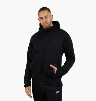 Женская толстовка Nike Tech Fleece Full-Zip Hoodie Black FB7921-010