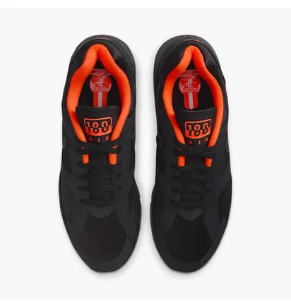 Кроссовки мужские Nike Air 180 Black/Orange FJ9259-002