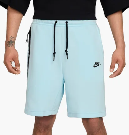 Шорты мужские Nike Sportswear Tech Fleece Light Blue FB8171-474