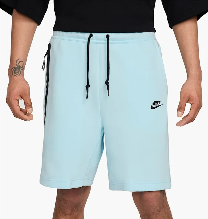 Шорты мужские Nike Sportswear Tech Fleece Light Blue FB8171-474