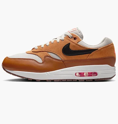 Кросівки чоловічі Nike Air Max 1 Ess White/Brown FZ5808-004