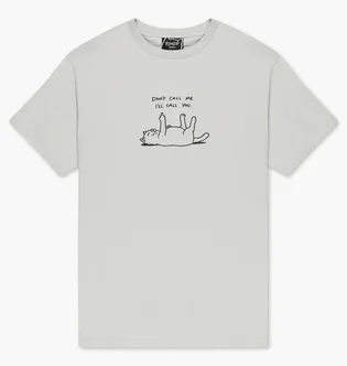 Футболка мужская Ripndip DonT Call Me Grey RNDSUM24151