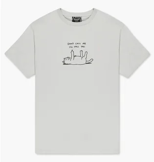 Футболка мужская Ripndip DonT Call Me Grey RNDSUM24151