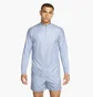 Кофта чоловіча Nike Mens 1/2-Zippered Running Top Light Blue DD6028-493