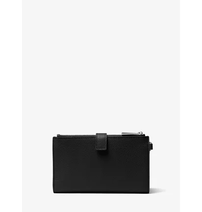 Гаманець жіночий Michael Kors Jet Set Double Zip Adele Leather Smartphone Wallet Black 34F9SAFW4L-BLACK-143212