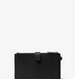 Гаманець жіночий Michael Kors Jet Set Double Zip Adele Leather Smartphone Wallet Black 34F9SAFW4L-BLACK-143212