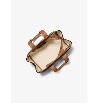 Сумка женская Michael Kors Romee Small Signature Logo Brown 30T5G1ZS1B-BRN-ACORN-117444