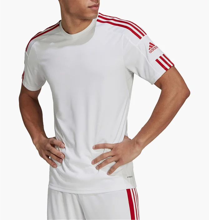 Футболка чоловіча Adidas Jersey Squad 21 Jsy Ss White GN5725