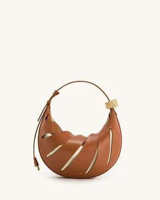 Сумка женская JW PEI Jana Hollow Out Shoulder Bag Brown BB2023BG78417JWP