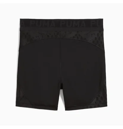 Шорты женские Puma Lace High-Waisted 5 Short Tights Black 526784-01