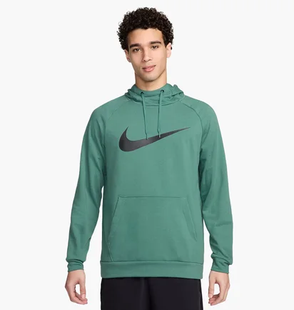 Худі чоловіче Nike M Dri-Fit Hdie Po Swsh Green CZ2425-361