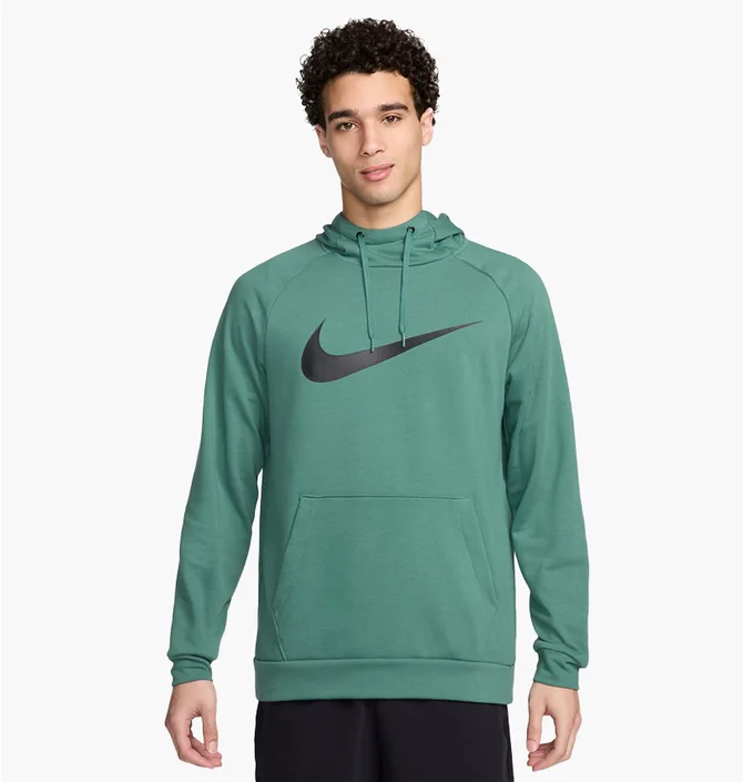 Худі чоловіче Nike M Dri-Fit Hdie Po Swsh Green CZ2425-361