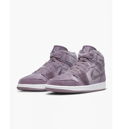 Кроссовки женские Air Jordan 1 Mid Se Pink Dq8397-500