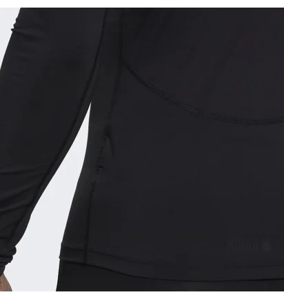 Лонгслив мужской Adidas Techfit Training Long Sleeve Black Hk2336