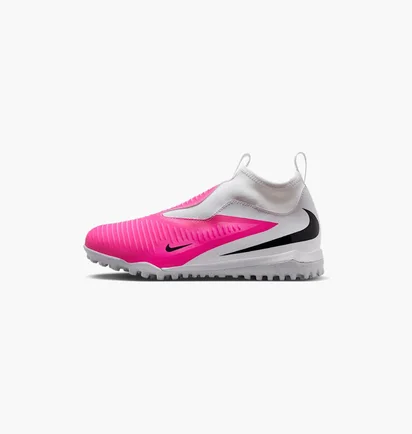 Сороконожки детские Nike Phantom 6 Academy Turf White/Pink IH1790-901
