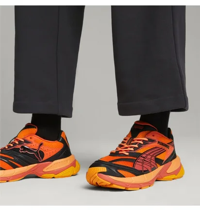 Кроссовки унисекс Puma X Pleasures Velophasis Layers Orange/Black 393301-02