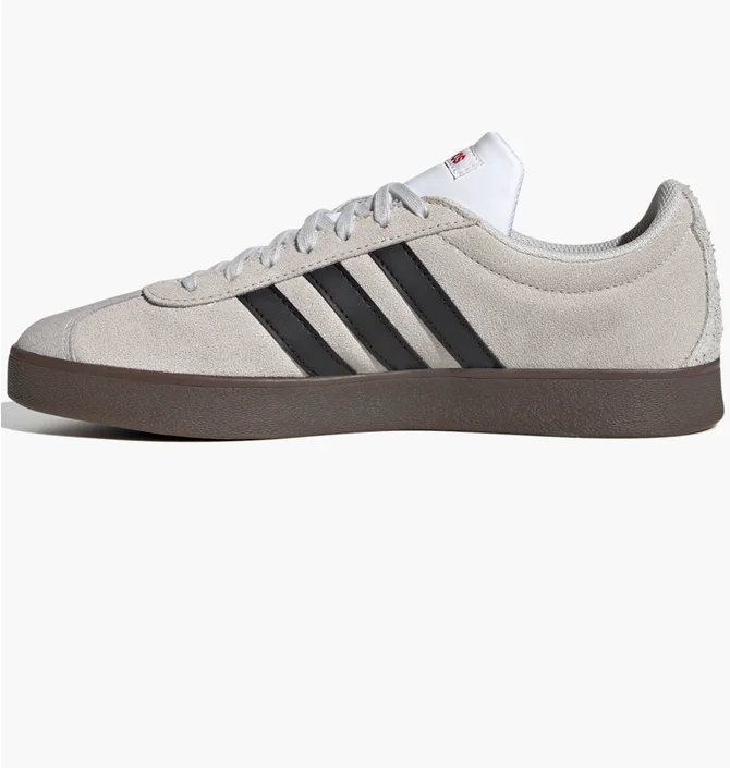 Кроссовки мужские Adidas Vl Court Lifestyle Skateboarding Suede Shoes Grey Hq1802