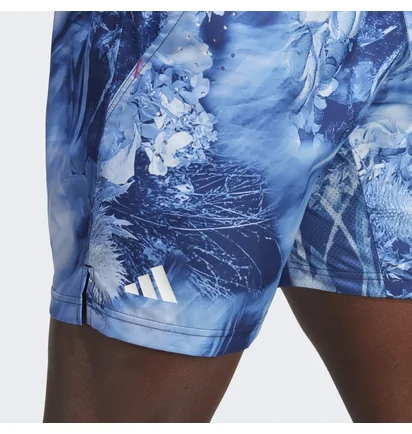 Шорты мужские Adidas Melbourne Ergo Tennis Graphic Shorts Blue Ht7211
