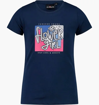 Футболка детская CMP G T-Shirt Blue 34F7865-M926