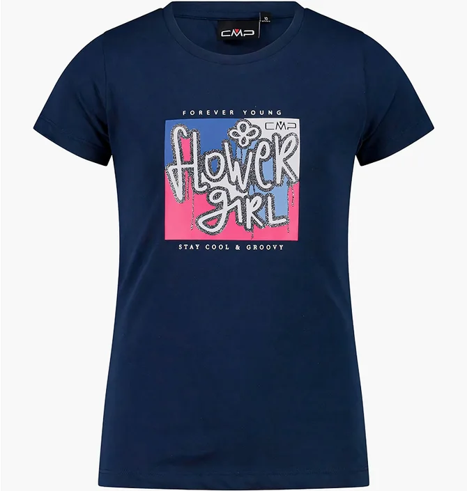 Футболка детская CMP G T-Shirt Blue 34F7865-M926