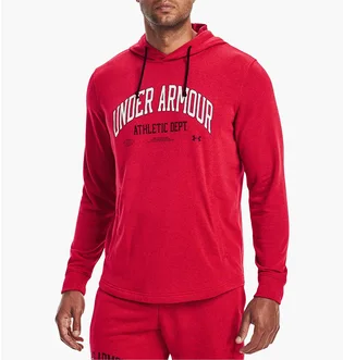 Худи мужское Under Armour Sweatshirt Rival Try Athlc Dept Hd-Red 1370354-600