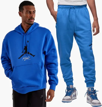 Спортивний костюм чоловічий Air Jordan Sportswear Essentials Outfit Blue FD7545-480__FD7345-480