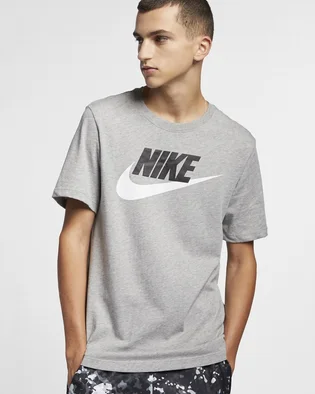 Футболка мужская Nike Mens T-Shirt Grey Ar5004-063