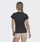 Футболка женская Adidas Aeroready Train Essentials Minimal Branding V-Neck Tee Black Hn5543