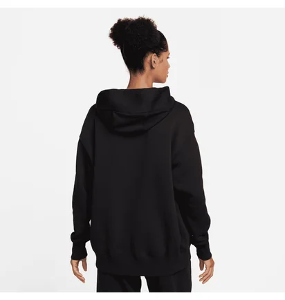 Худи женское Nike Sportswear Oversized Fleece Pullover Hoodie Black FB9958-010