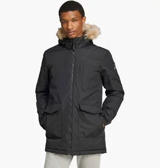 Парка чоловіча Adidas Paveric Fur Parka Black IX8888